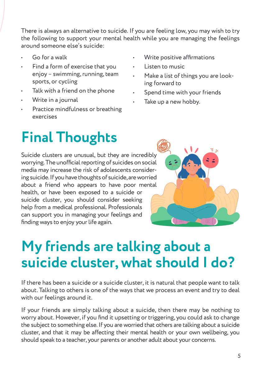 Coping With Suicide Clusters, page 5 of 8